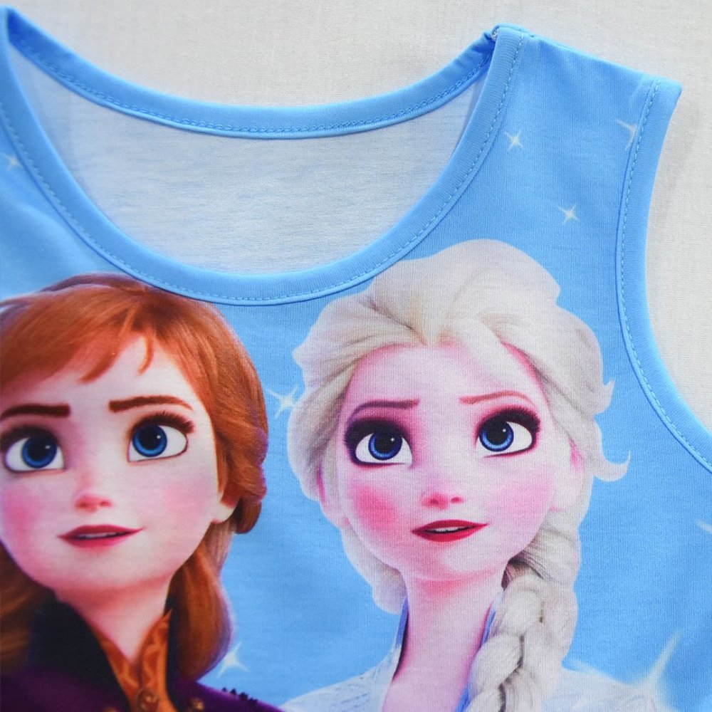 Disney Frozen Elsa Ana Girls Dress - Picture 3 of 6